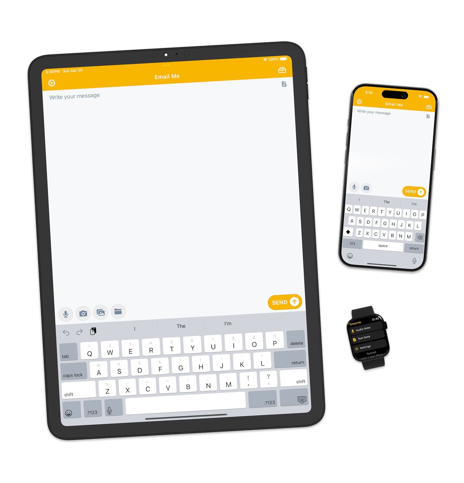 Imagen de Email Me iPad App