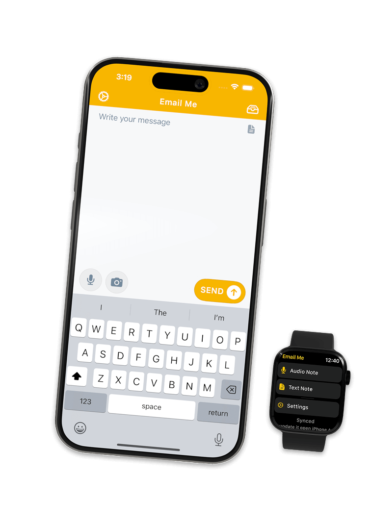 Dispositivos Email Me App